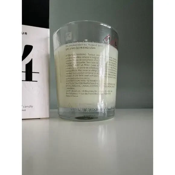 Bon Parfumeur Paris 04 Scented Candle Smoked Black Tea Mugwort Birch 2.4 oz- NEW - Picture 5 of 6